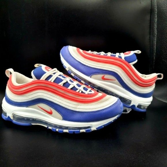 Nike Air Max 97 'USA' 2020 Sz 8.5 CW5584-100 Airmax Americana Uni Red White Blue - Picture 1 of 12